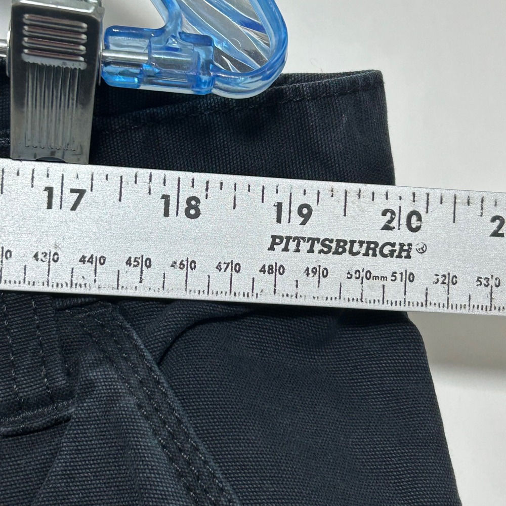 Ariat Rebar M4 Work Pants Mens 40/34 Black Relaxed Straight Canvas Utility Work - Picture 3 of 11